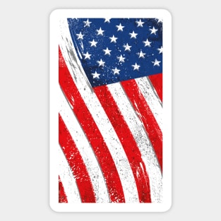 United States - America - Stars and stripes - USA Flag Magnet